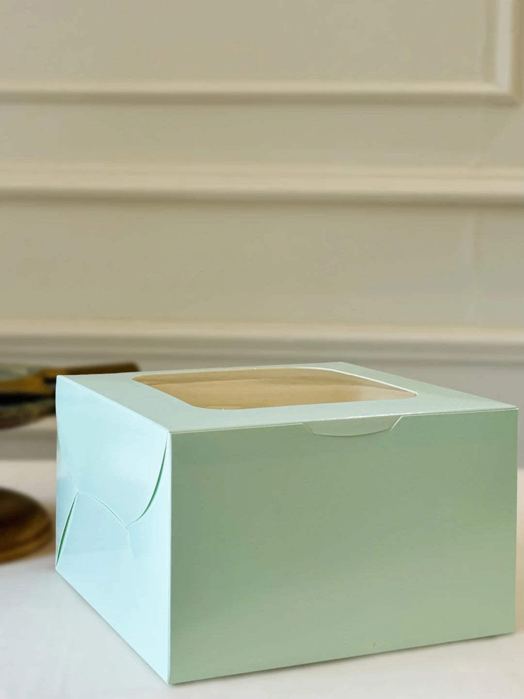 Half Kg Cake Box (1/2 Kg)- Mint Green