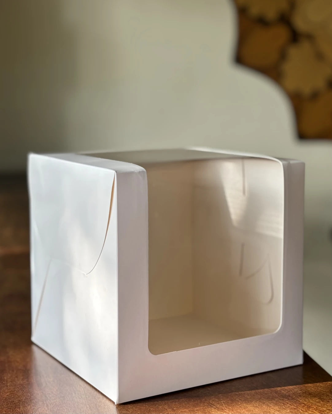 8x8x8 Inch Cake Box - Ivory