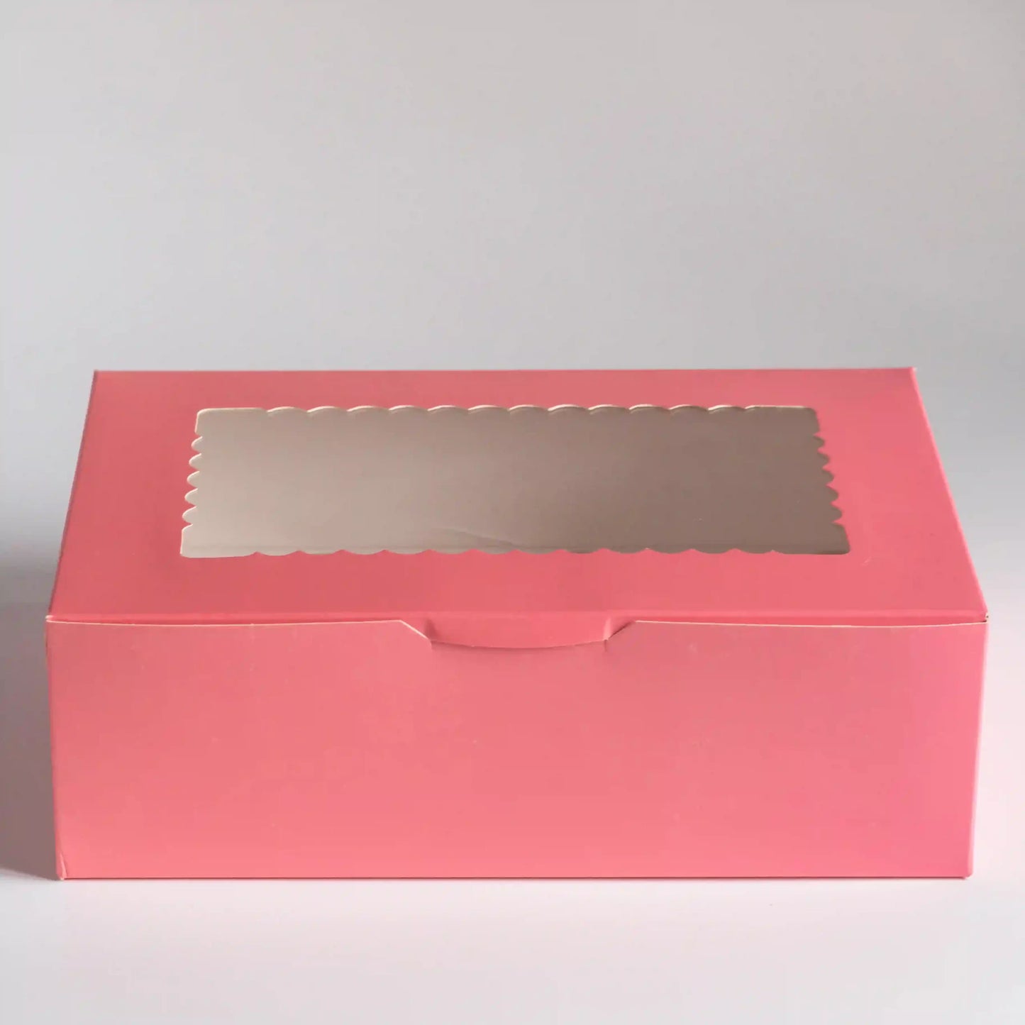 Cupcake Box For 6 - Pink