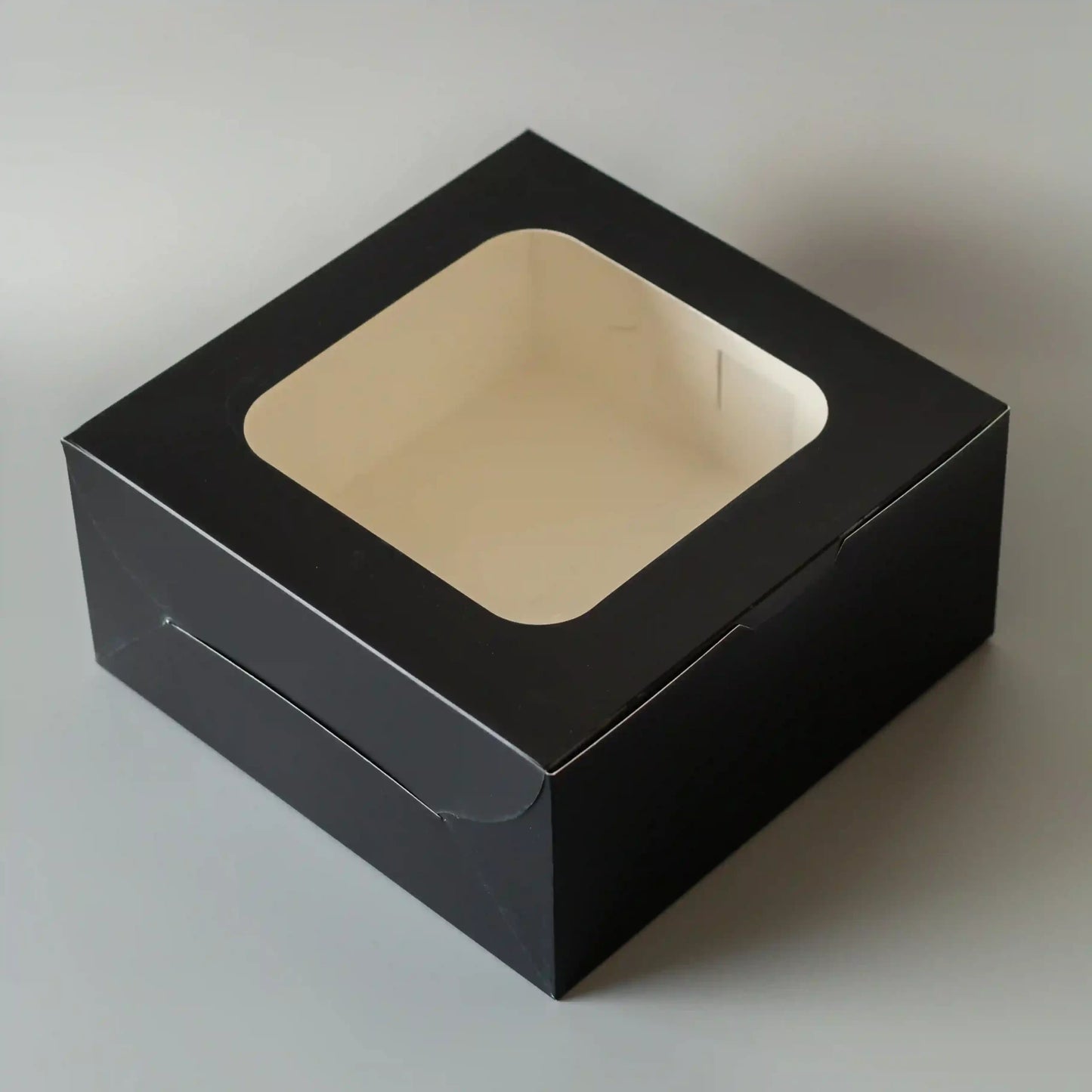 1 Kg Cake Box - Black - 10x10x5' Inches | The Elite Box Company