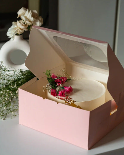 1 Kg Cake Box - Lush Pink