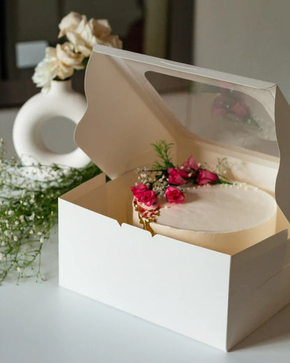 1 Kg Cake Box - Ivory