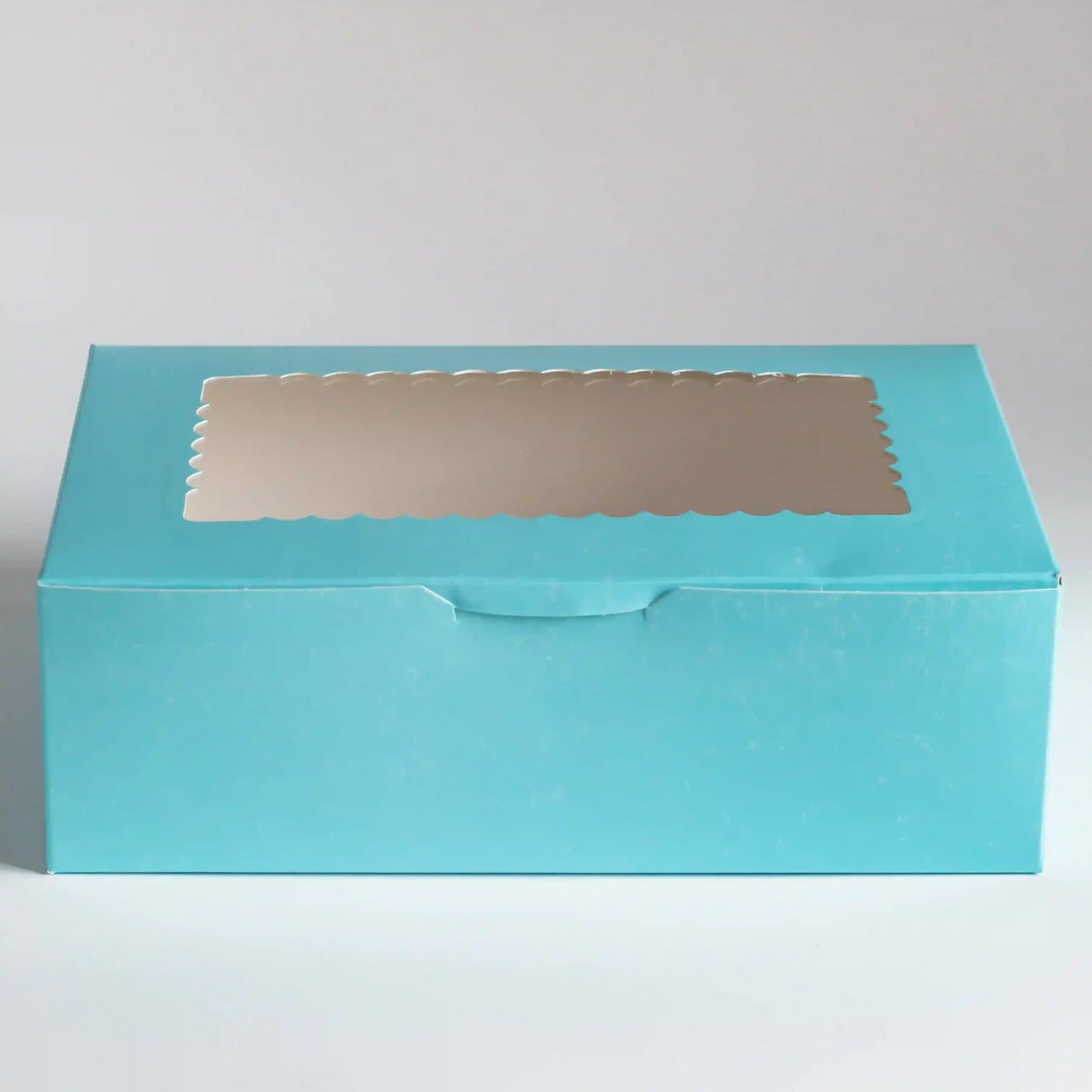 Cupcake Box For 6 - Blue