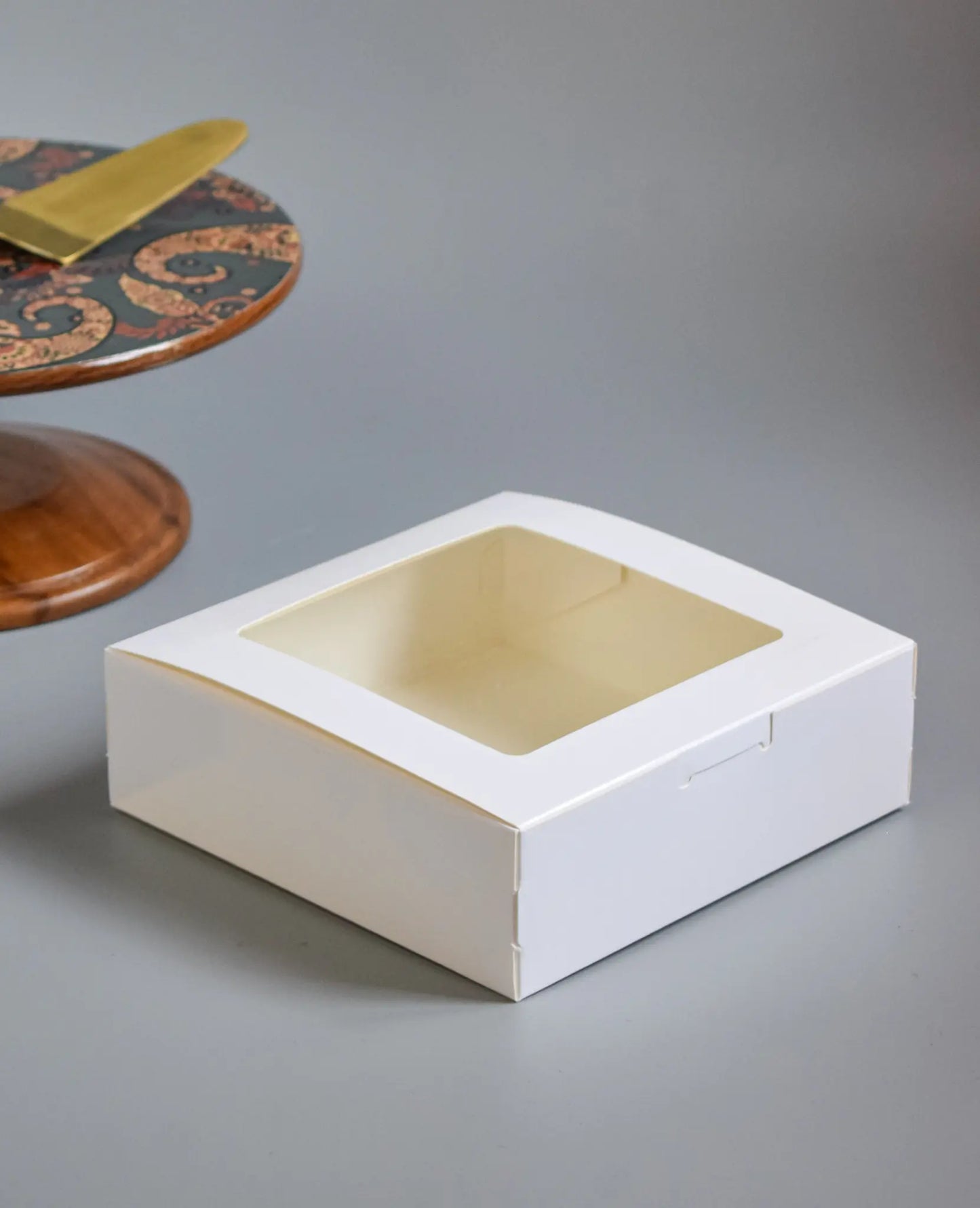 Brownie Box for 4 - Ivory