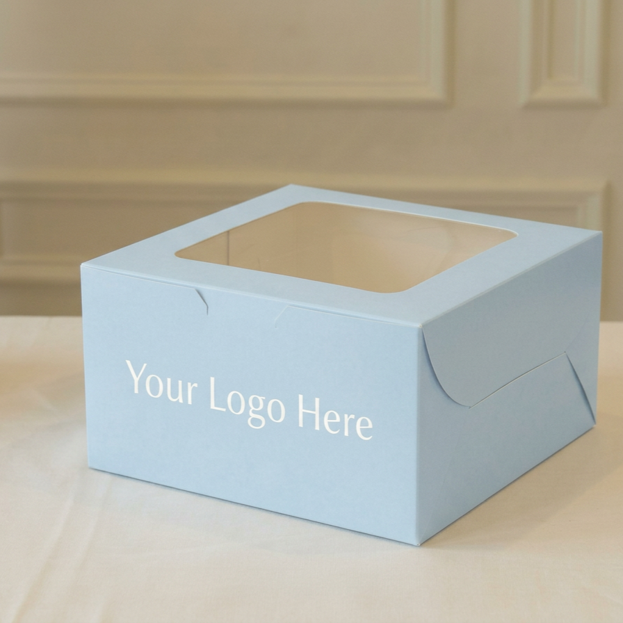 Half Kg Cake Box (1/2 Kg)- Zenith Blue