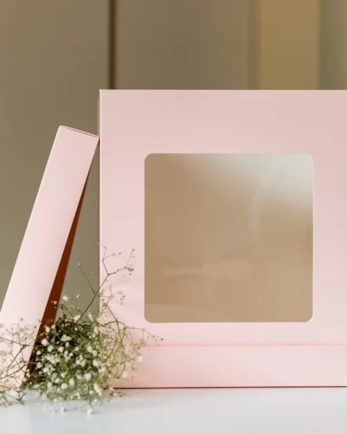 Pink Tall Cake Box- The Elite Box Company